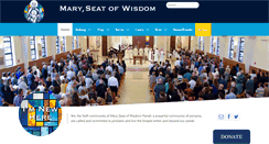 Desktop Screenshot of mswparish.org